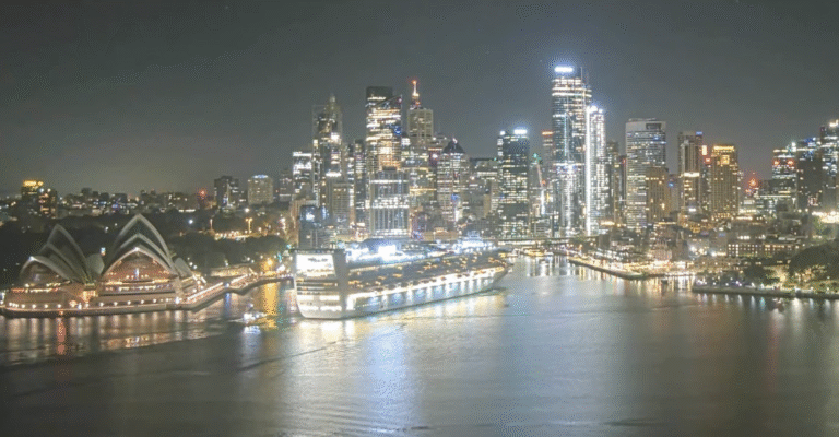 Carnival Adventure arrives in Sydney Harbour this morning